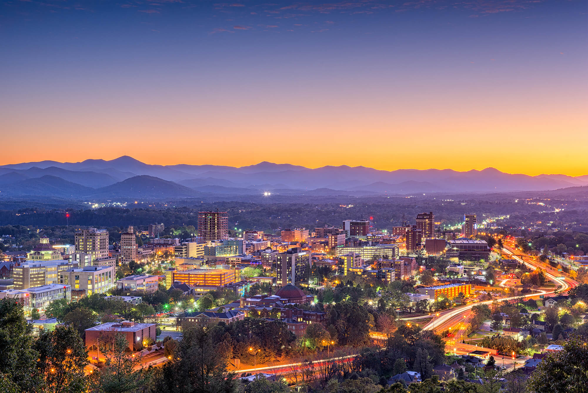 Asheville_cityscape_sunset