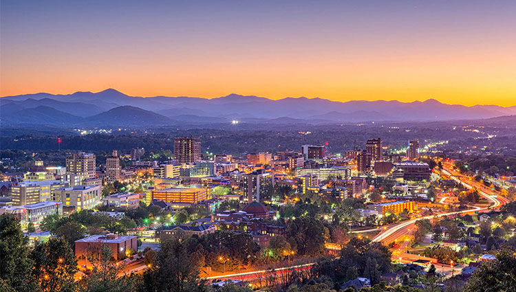 caopy-locations_Asheville_cityscape_sunset